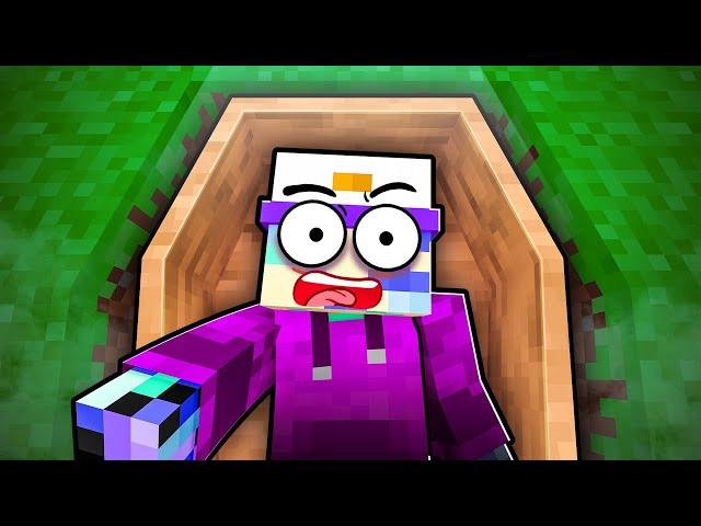 Dash was BURIED ALIVE in Minecraft!