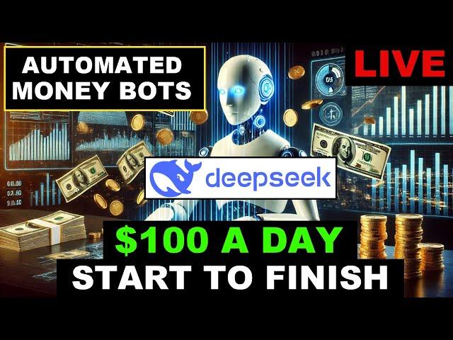 Watch Me Use Deepseek Ai To Make Profitable Websites And Make Money Online Live!