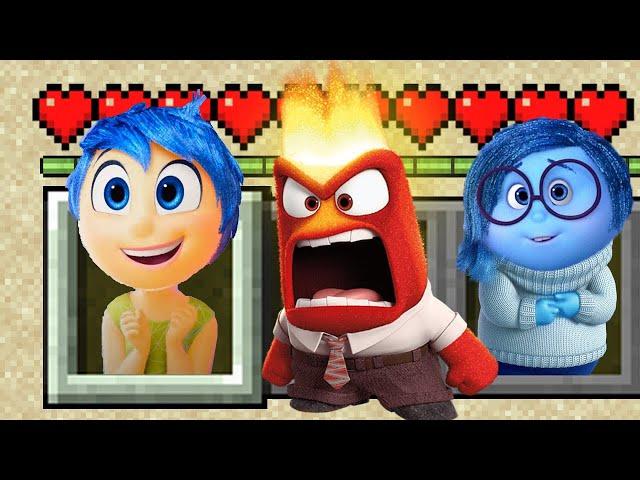 Rescate a las emociones de Intensamente 2 en Minecraft! (Inside Out 2) 