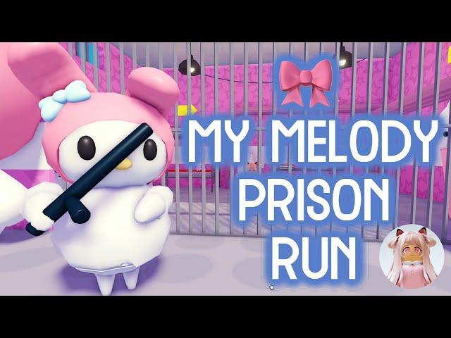  MY MELODY'S PRISON RUN! (Obby) | Roblox Obby Gameplay Walkthrough No Death [4K]