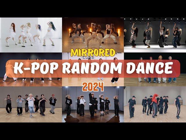 [MIRRORED] K-POP RANDOM DANCE CHALLENGE || 2024 ver.