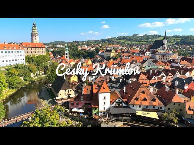 [4K]Český Krumlov: A fairy-tale town in the South Bohemia region of the Czech Republic / 2023