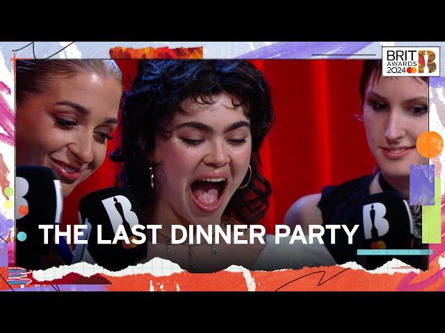 The Last Dinner Party React to their Rising Star BRIT Award | The BRIT Awards 2024