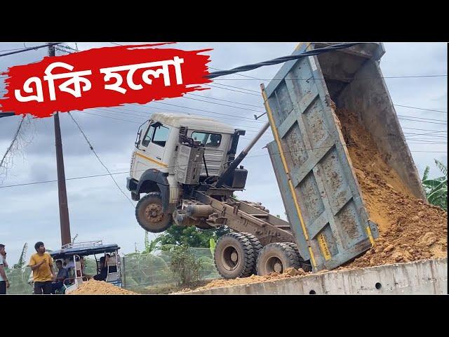 Truck Accident video | Sonamura Tripura￼ | Faruk Hossain Vlogs | Agartala Moto Vlogs