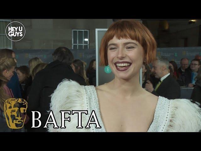 Jessie Buckley (Wild Rose, Chernobyl, Judy) Interview - BAFTAs 2020