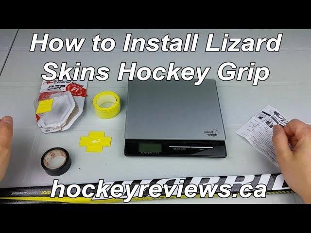 How To Install Lizard Skins Hockey Stick Grip Tape