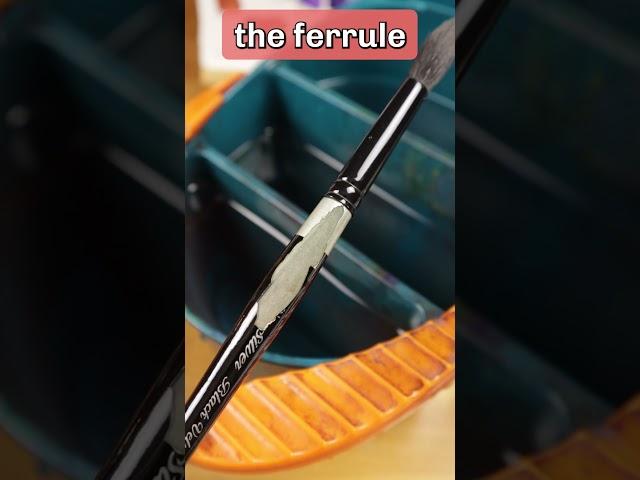 Never Do This to Your Watercolor Brush #watercolorbrushes #watercolormistakes #shorts
