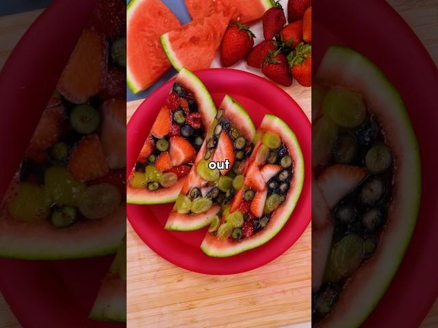 You need to try this refreshing WATERMELON FRUIT JELLY treat!