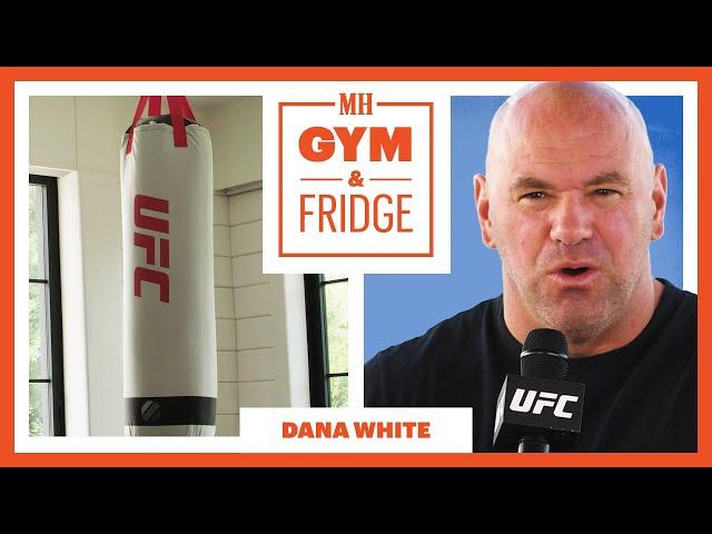 UFC's Dana White Shows His INSANE Las Vegas Home Gym & Fridge | Gym & Fridge | Men's Health