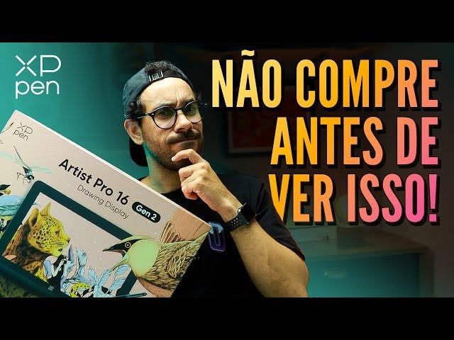 Não compre a XP PEN Artist pro 16 (2 Gen) antes de ver isso! ( REVIEW sincero )