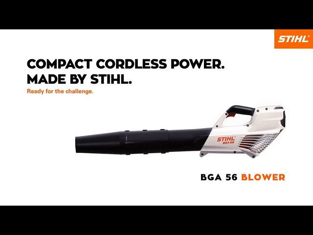 STIHL BGA 56 Compact Cordless Blower converted