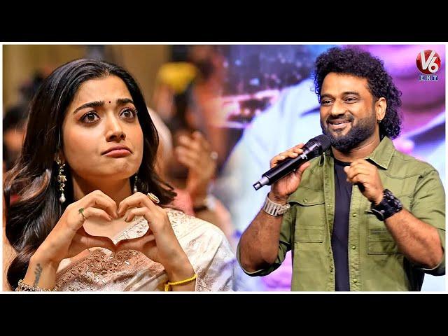 Rockstar DSP Speech At Kuberaa Movie Success Meet | Nagarjuna, Dhanush | V6Ent