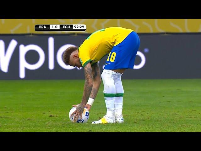 Sudija Prekinuo Napad Ekvadora da bi Ponovio Penal za Brazil | SPORT KLUB FUDBAL