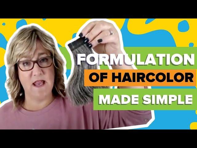 Formulation of hair color made simple