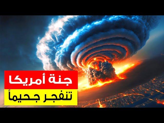 شاهدجنة السياحة في أمريكا ، تحترق وتتحول إلى رماد  ( مشاهد تحبس الأنفاس )