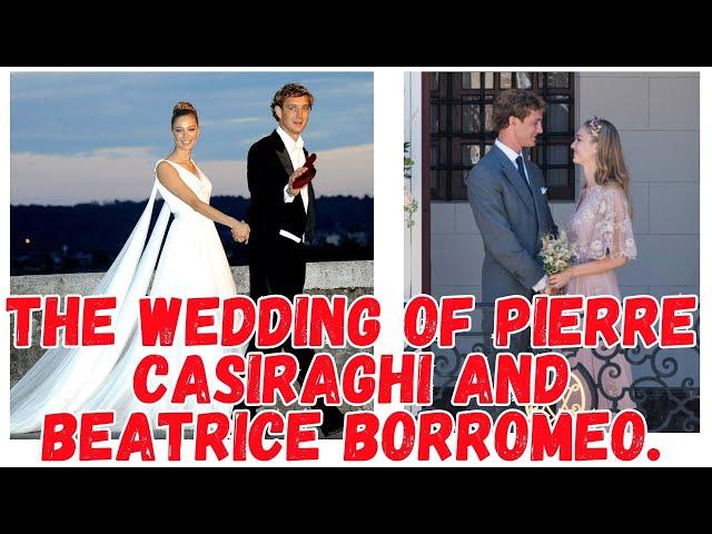 The wedding of Pierre Casiraghi and Beatrice Borromeo.