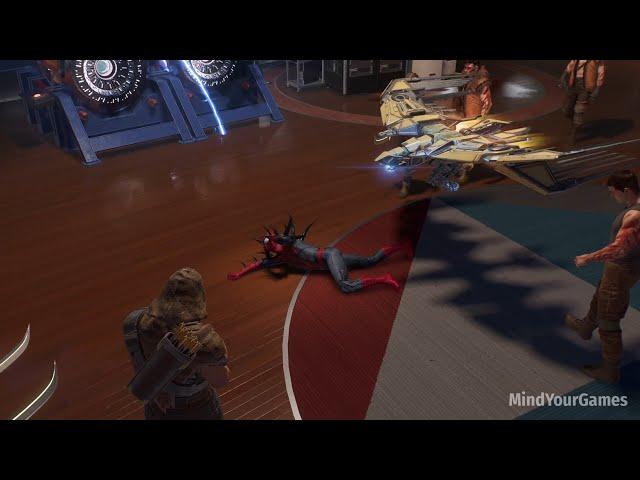 Symbiote Amazing Spider-Man Suit vs Hunters - Marvel's Spider-Man 2 [4K60FPS]