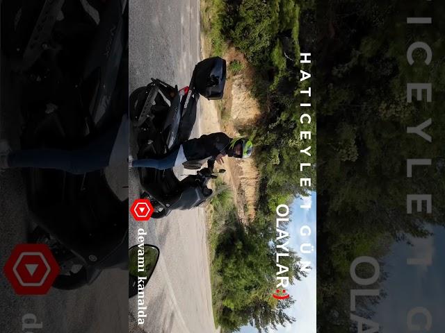 bayan motorcu olaylar olay #motocycle #motosiklet #ikitekerikigezgin #komedivideo