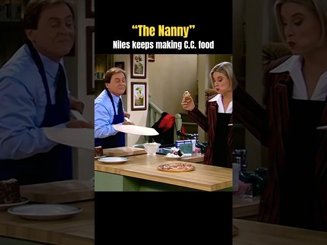 “The Nanny” - Niles keeps making C.C. food after she quits smoking #thenanny #nilesandcc