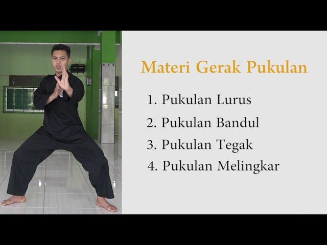 PJOK - MATERI SILAT GERAK PUKULAN