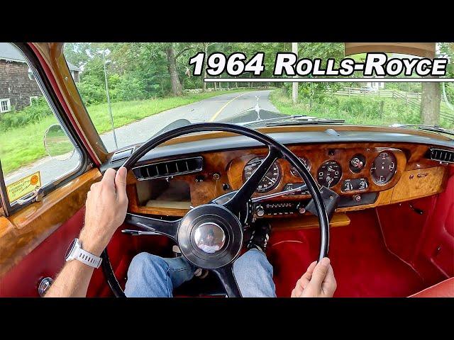 1964 Rolls-Royce Silver Cloud III - Driving Classic Luxury (POV Binaural Audio)