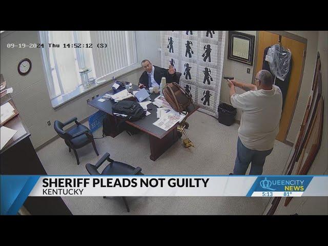 Ky. sheriff pleads not guilty to fatally shooting judge