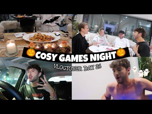 COSY GAMES NIGHT w/ THE GANG ~ Vlogtober Day 26