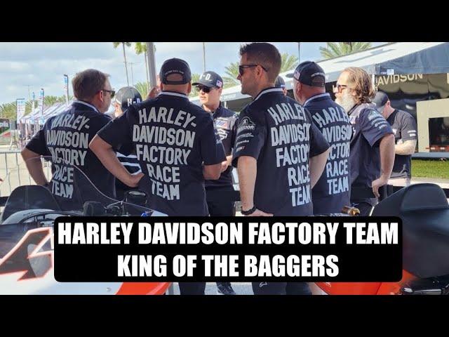 KING OF THE BAGGERS HARLEY-DAVIDSON FACTORY TEAM AT THE SPEEDWAY - DAYTONA BIKE WEEK 2025