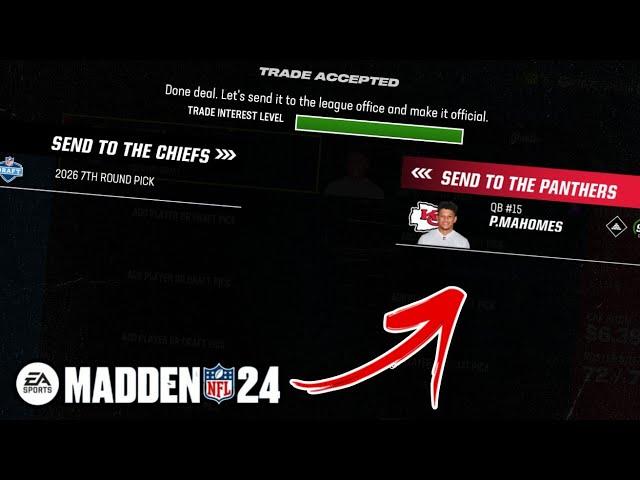 How to Trade for ANY PLAYER in Madden 24 Franchise (Force Trade)