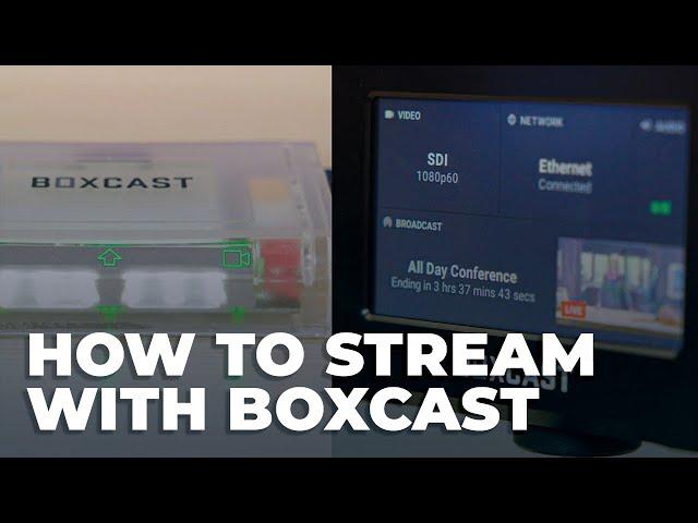 How to Live Stream with BoxCast in 2 Minutes