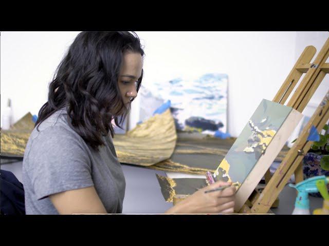 Artists at work: Thea Anamara Perkins