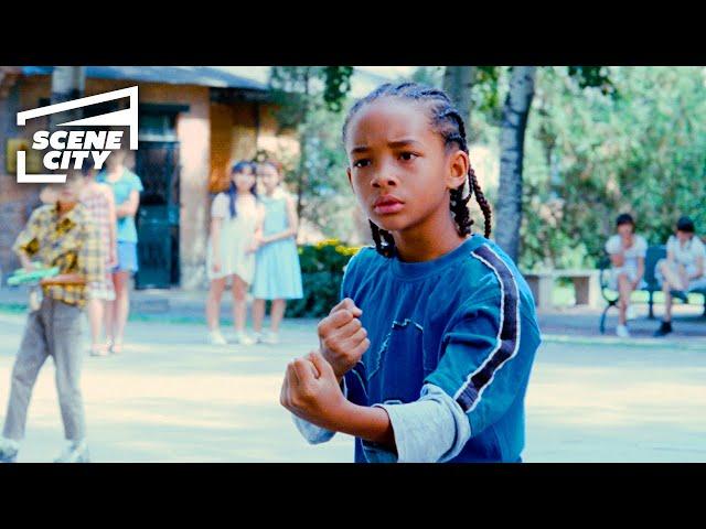 The Karate Kid: Dre Faces Bullies (JADEN SMITH SCENE)