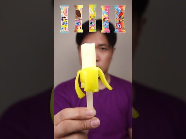 EATING VARIOUS PADDLE POP ICE CREAM #asmr #mukbang