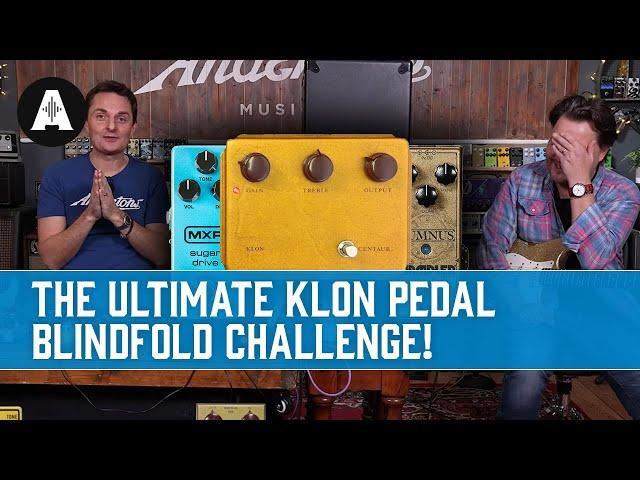The Ultimate Klon Pedal Blindfold Challenge - 10 Pedals - £39 - £5000 Shootout!