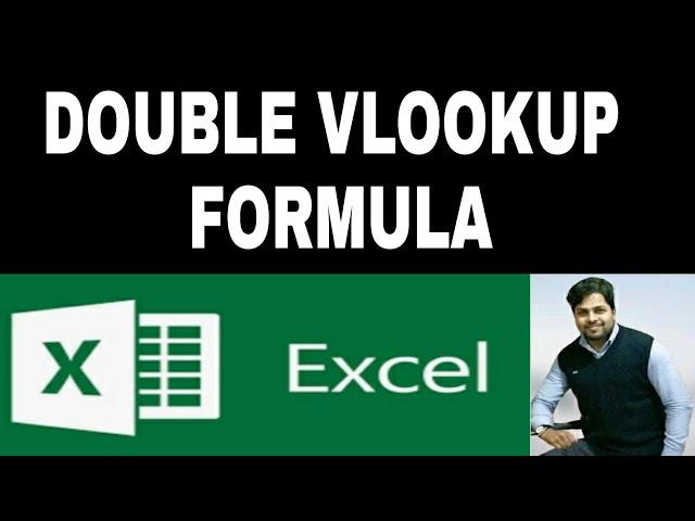 DOUBLE VLOOKUP FORMULA IN EXCEL | VLOOKUP FORMULA IN EXCEL | EKAAM EDUCATION INSTITUTE