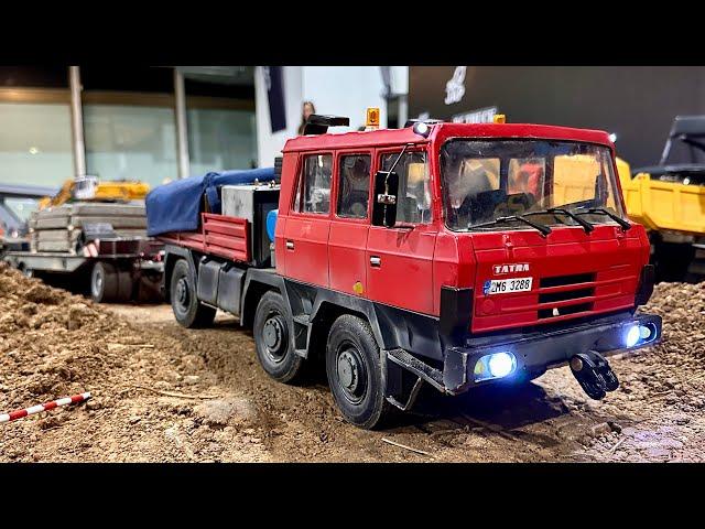 TATRA 815  6x6 AMAZING RC TRUCK, RC CONSTRUCTION site