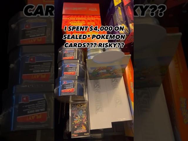 I SPENT $4,000 ON POKEMON CARDS?? WAS IT WORTH IT? #pokemon #buyselltrade