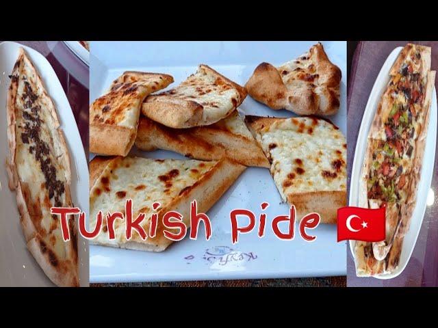 My First Turkish Pide aka Turkish Pizza | Turkish Food Travel | How To Make Turkish Pide