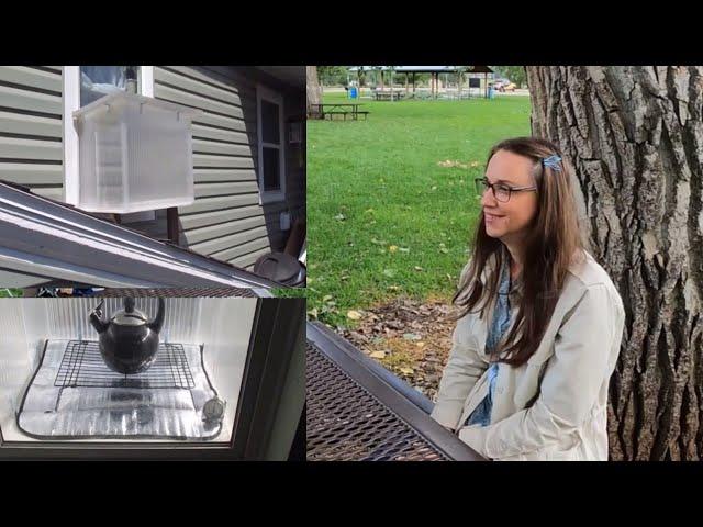 The Frugal Green Girl: Necessity Leads this Mom to Invent a Solar Cooker