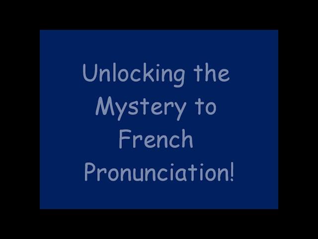 French Pronunciation Tips for Beginners