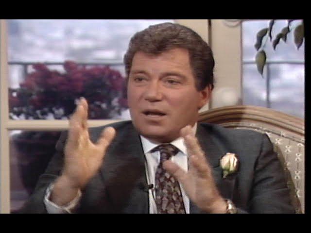 Rewind: William Shatner "Star Trek V" complete interview (1989)