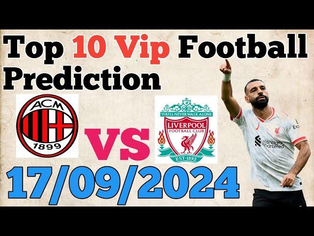 Football Predictions Today | 17th September 2024 | Soccer Betting Tips & Expert Picks