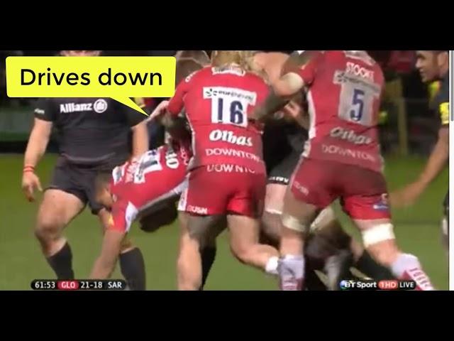 How Not to Dump Tackle In Rugby Union