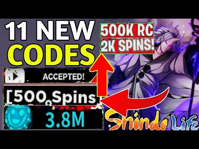 UPDSHINDO LIFE CODES 2024 - ROBLOX SHINDO LIFE CODES | CODIGOS DE SHINDO LIFE