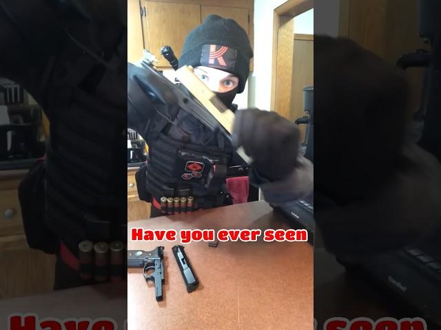 Did I just BREAK my GUN?!#shorts #airsoft #pistol #gbb2023 #funny