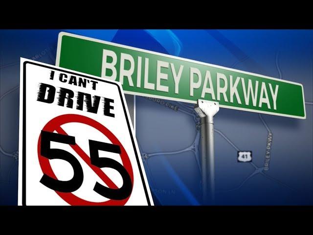 Briley Parkway Speed Limit Audit - 55MPH Nashville, TN