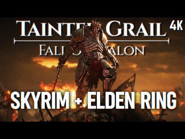 НОВЫЙ SKYRIM + ELDEN RING  Tainted Grail The Fall of Avalon Прохождение Первый Взгляд и Обзор