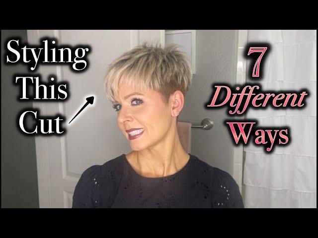 Pixie Hair Tutorial | 7 Quick Change Styling Ideas