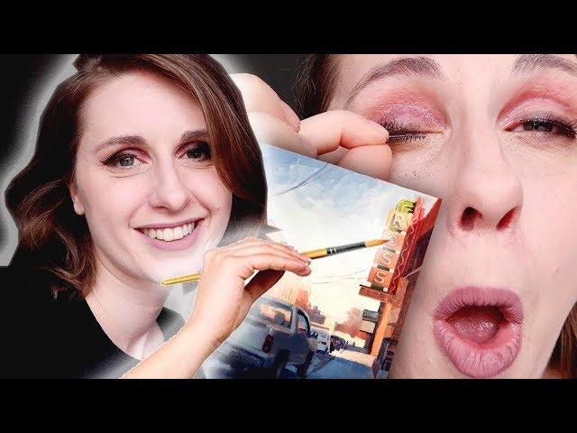 Fine Art Artist Tries to be a Makeup Artist :: Cheap Elf Makeup Beginner Tutorial