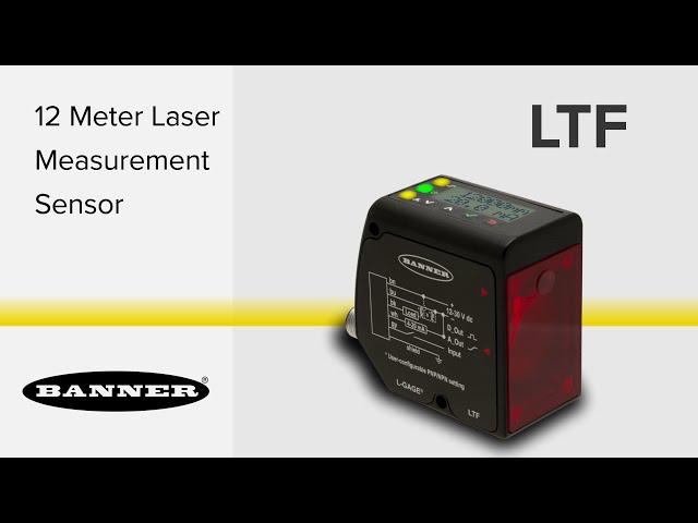 Banner LTF Laser Measurement Sensors